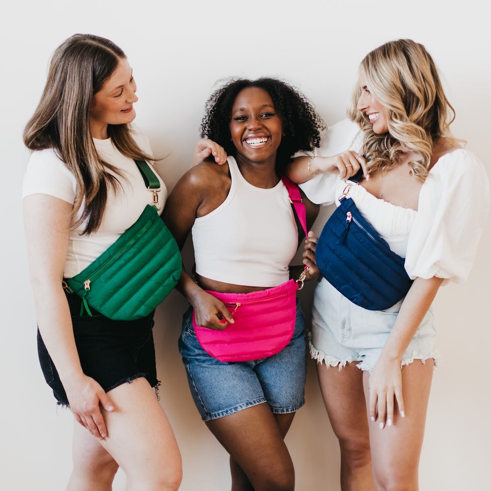 PREORDER: Jolie Puffer Belt Bag in Nine Colors - Hey Hunni LLC