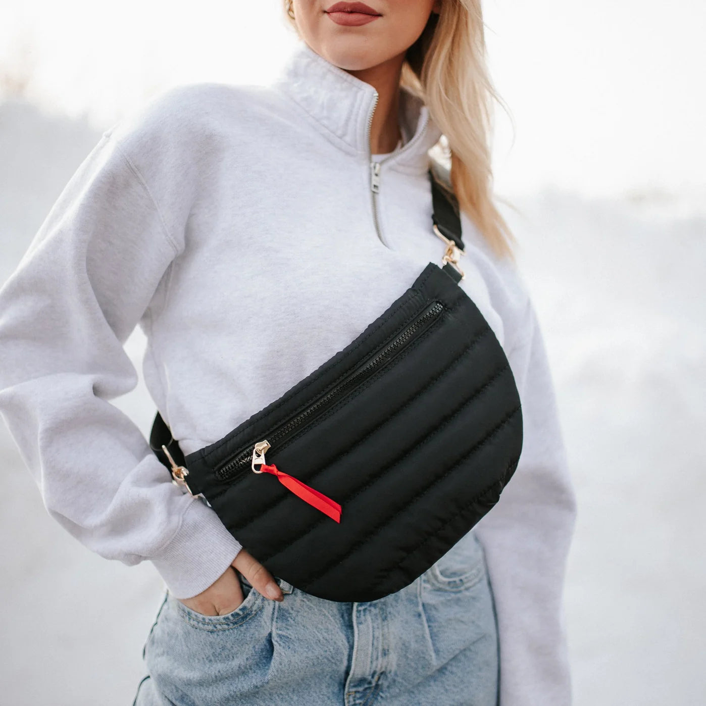 PREORDER: Jolie Puffer Belt Bag in Nine Colors - Hey Hunni LLC