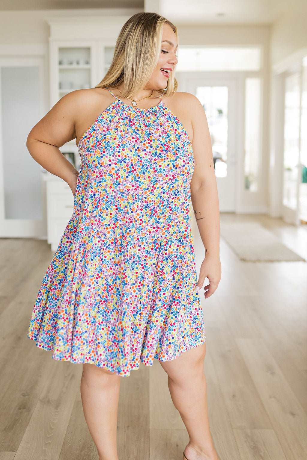 Afternoon Sun Floral Dress - Hey Hunni LLC