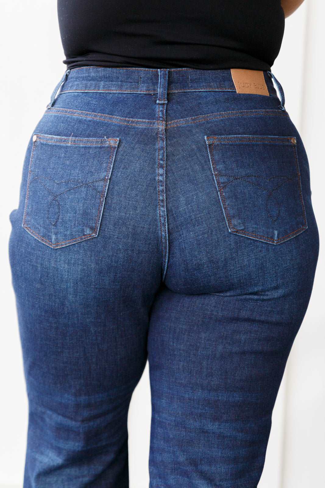 Arlo High Rise Button-Fly Straight Jeans - Hey Hunni LLC