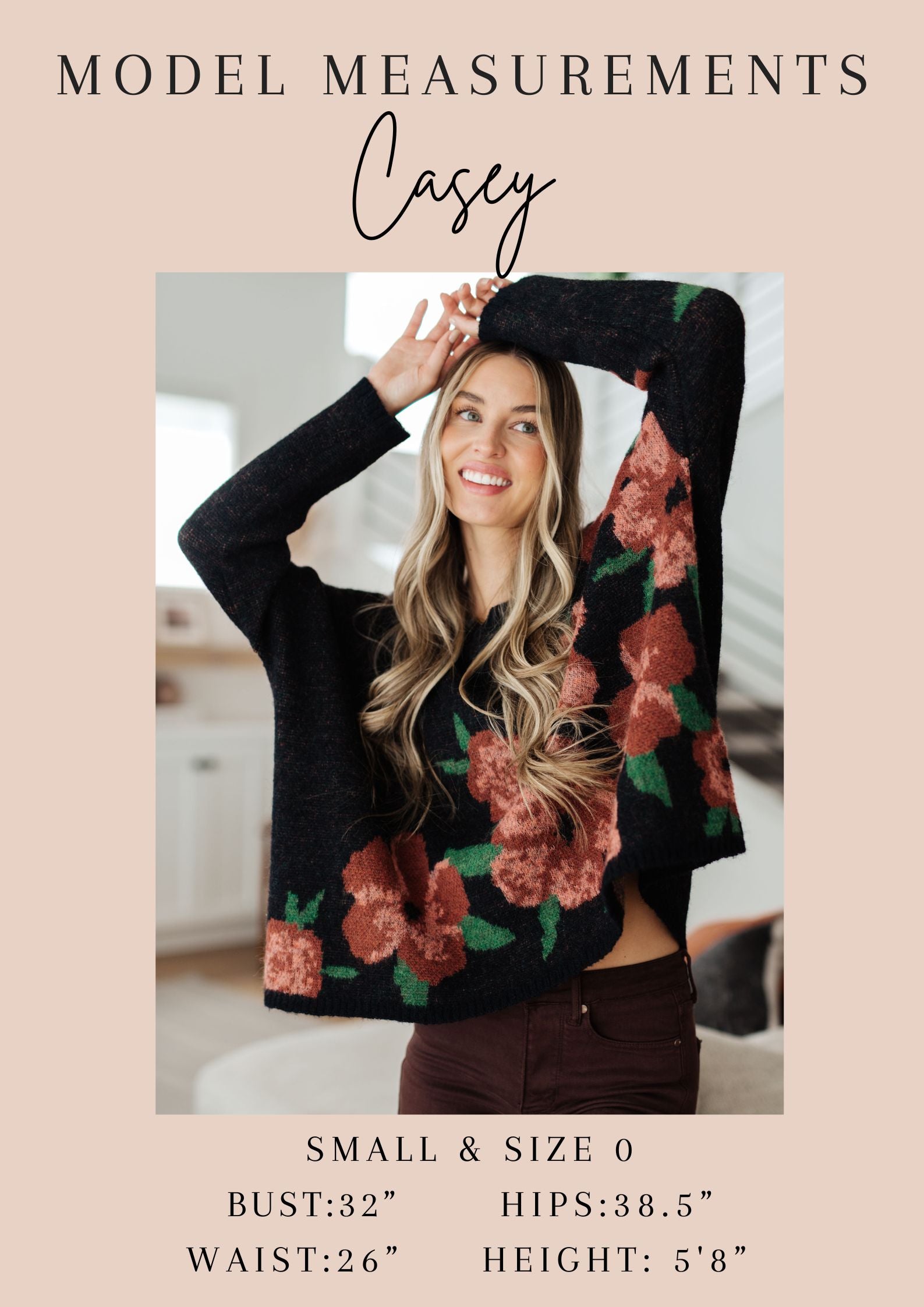 Essential Blouse in Royal and Pink Floral - Hey Hunni LLC