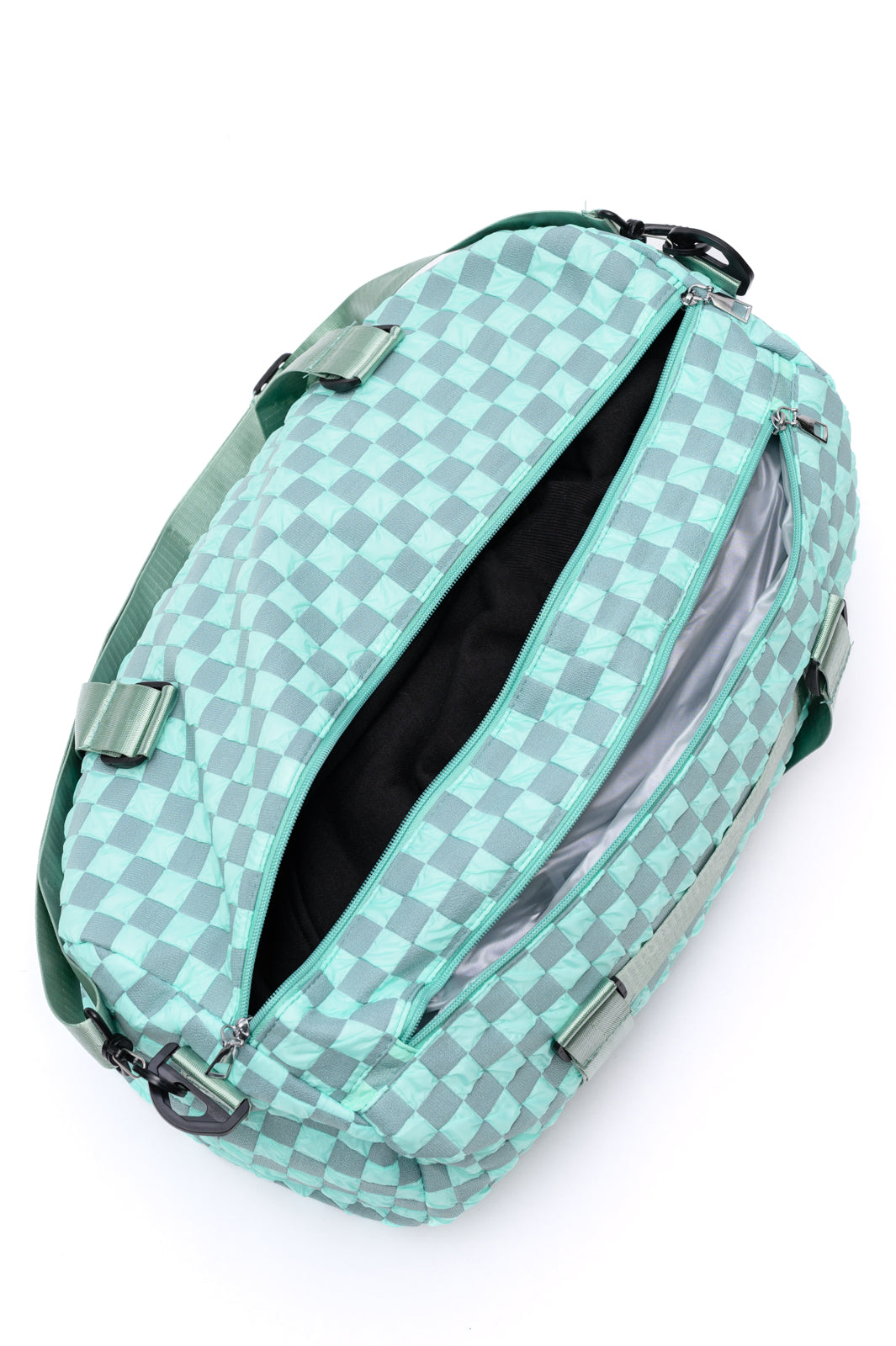 Elevate Travel Duffle in Teal - Hey Hunni LLC