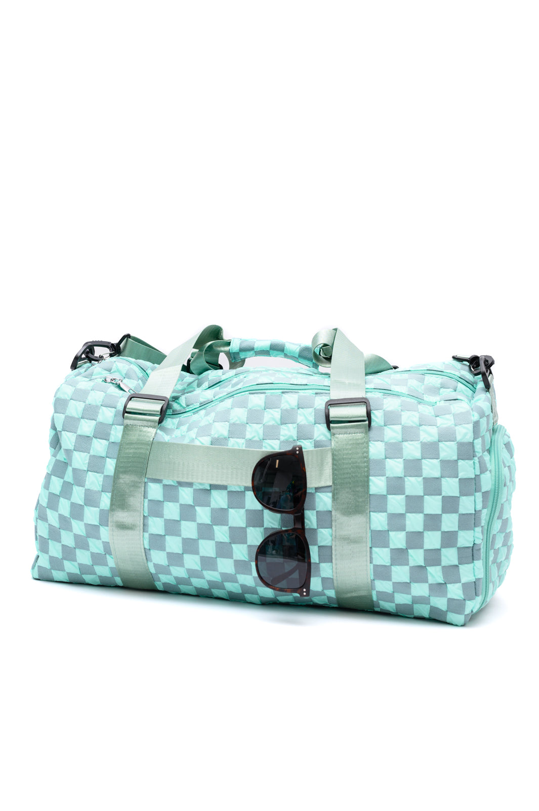 Elevate Travel Duffle in Teal - Hey Hunni LLC