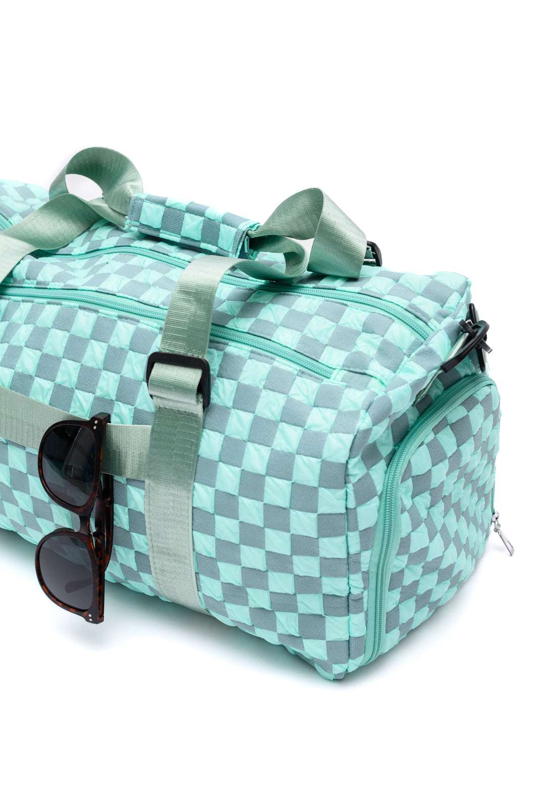 Elevate Travel Duffle in Teal - Hey Hunni LLC