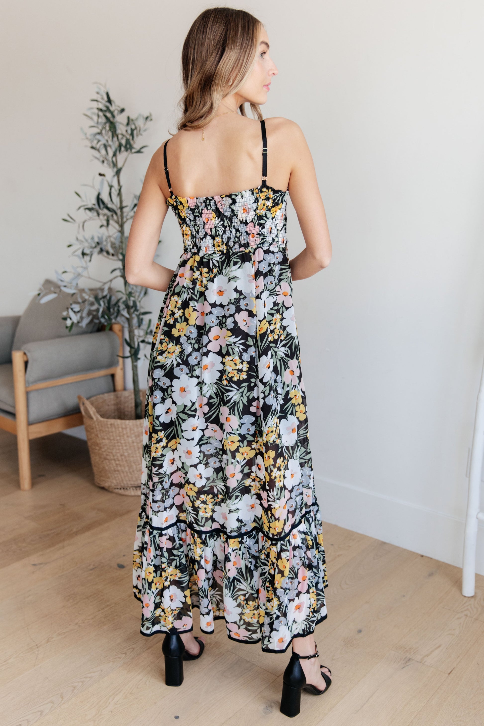 Up From the Ashes Floral Maxi Dress - Hey Hunni LLC