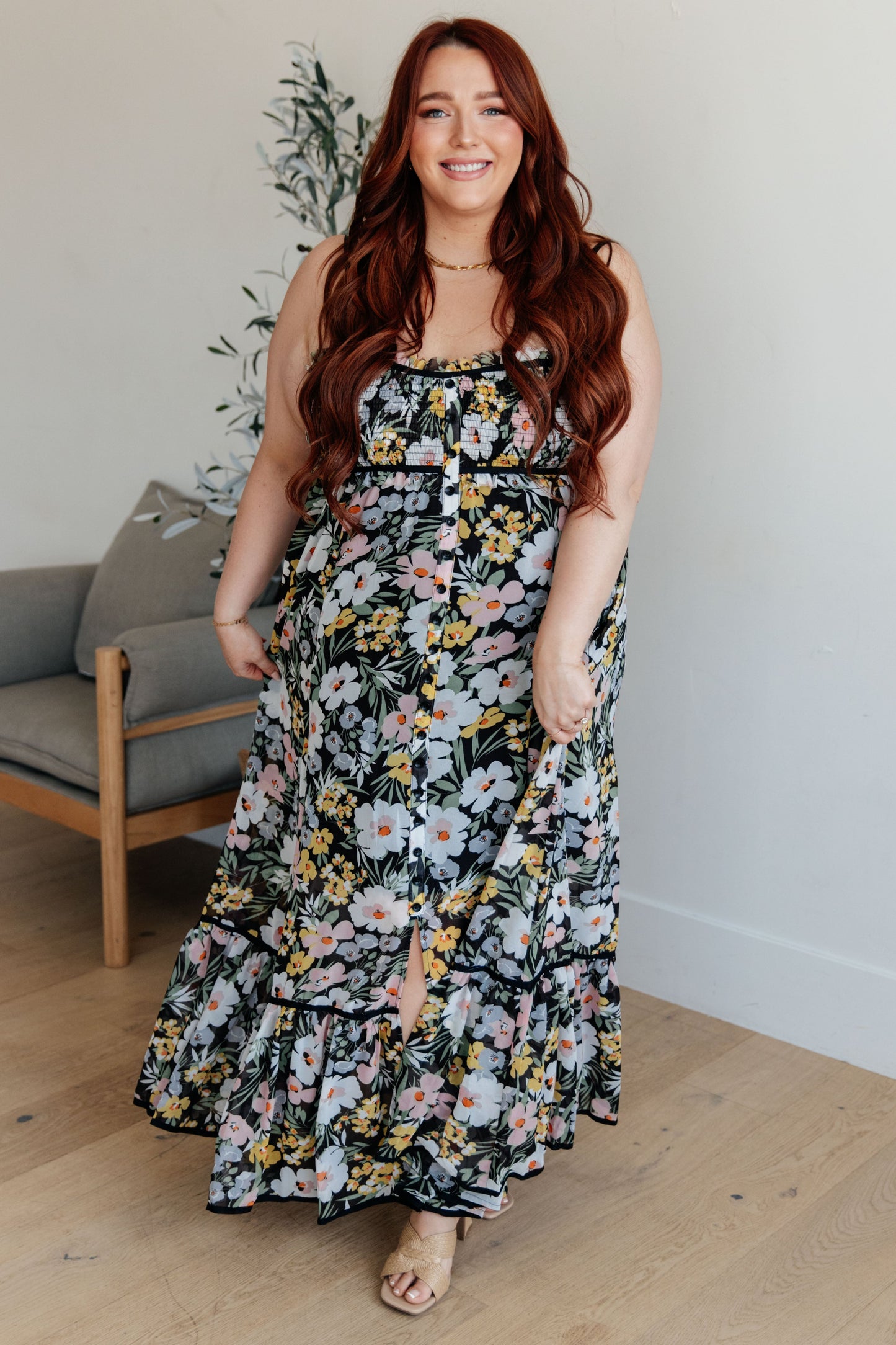 Up From the Ashes Floral Maxi Dress - Hey Hunni LLC