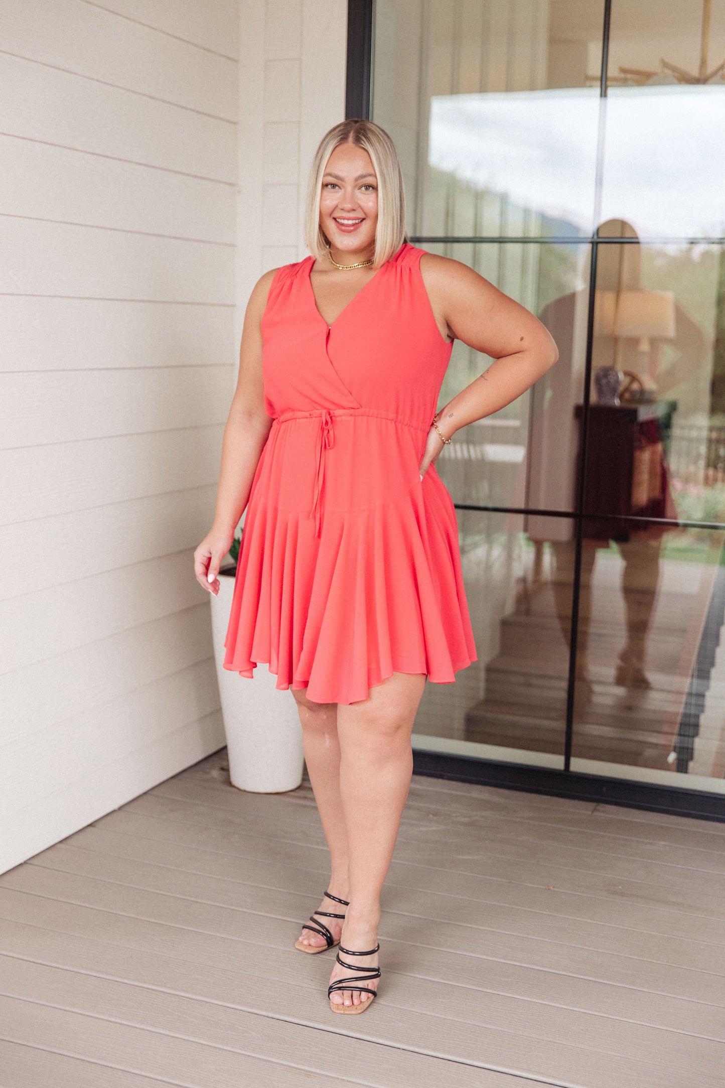 Worth the Wait V-Neck Dress - Hey Hunni LLC