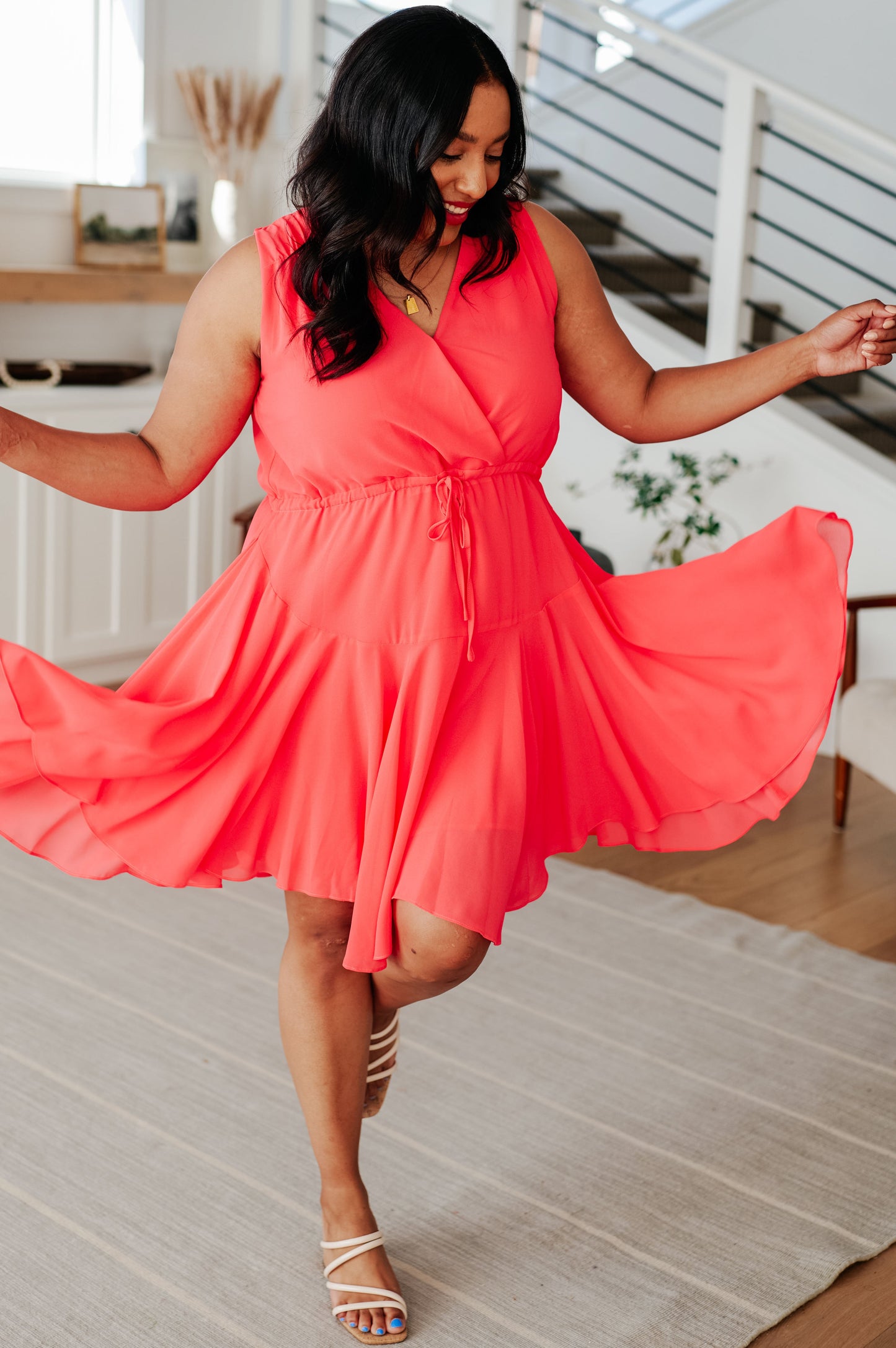 Worth the Wait V-Neck Dress - Hey Hunni LLC