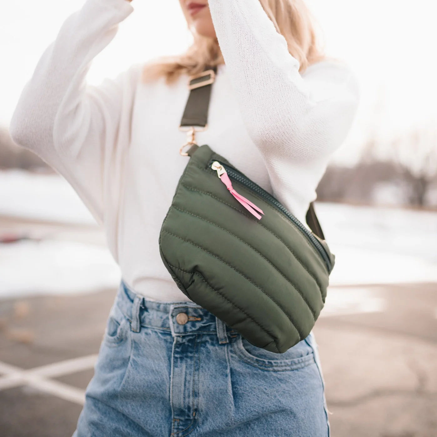 PREORDER: Jolie Puffer Belt Bag in Nine Colors - Hey Hunni LLC