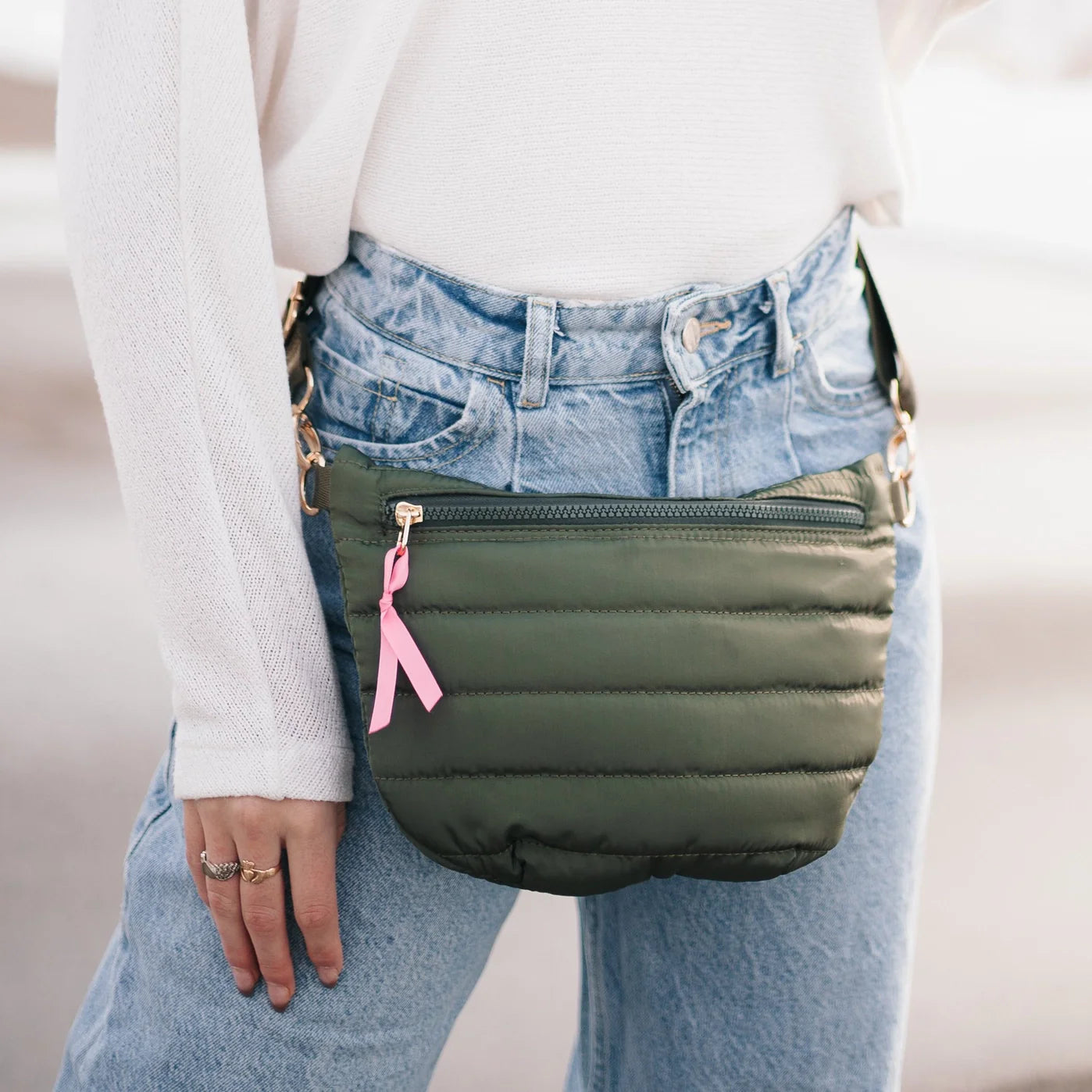 PREORDER: Jolie Puffer Belt Bag in Nine Colors - Hey Hunni LLC