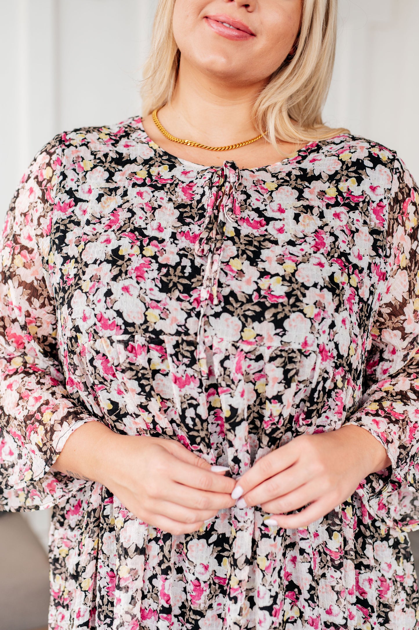 Jennifer Floral Dress - Hey Hunni LLC