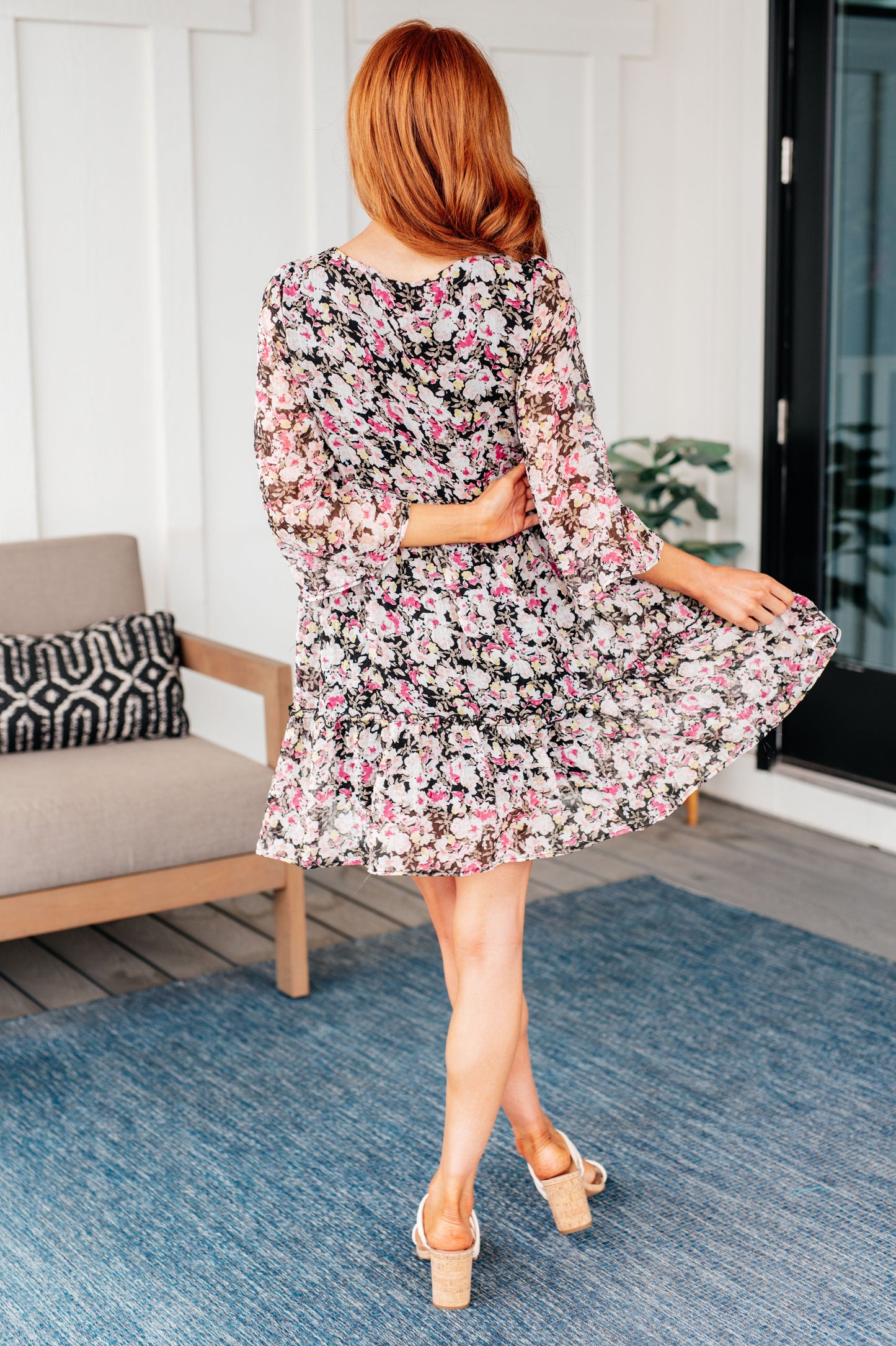 Jennifer Floral Dress - Hey Hunni LLC