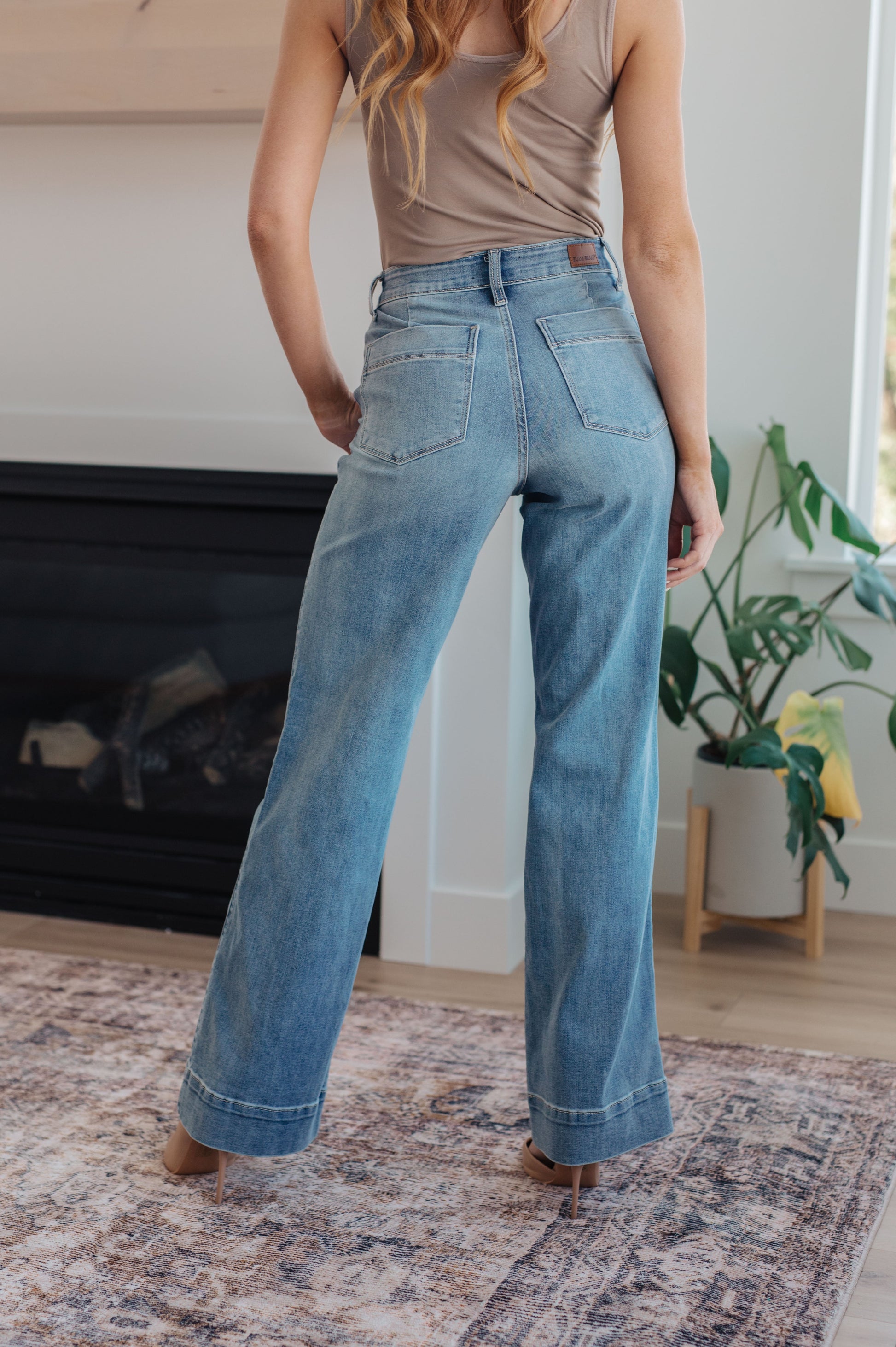 Mindy Mid Rise Wide Leg Jeans - Hey Hunni LLC