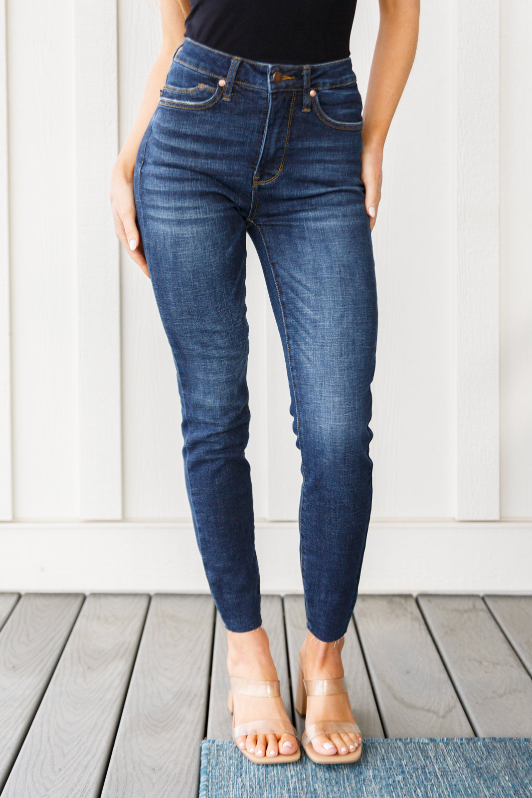 Nicole Tummy Control Skinny Jeans - Hey Hunni LLC