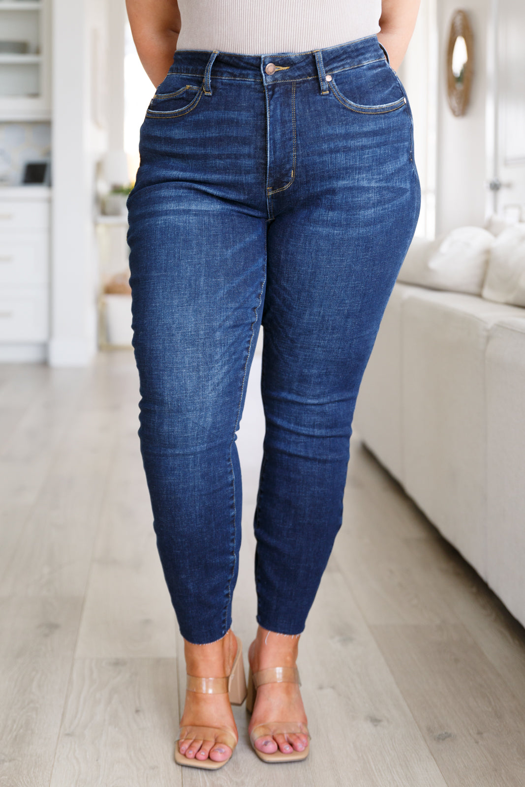 Nicole Tummy Control Skinny Jeans - Hey Hunni LLC