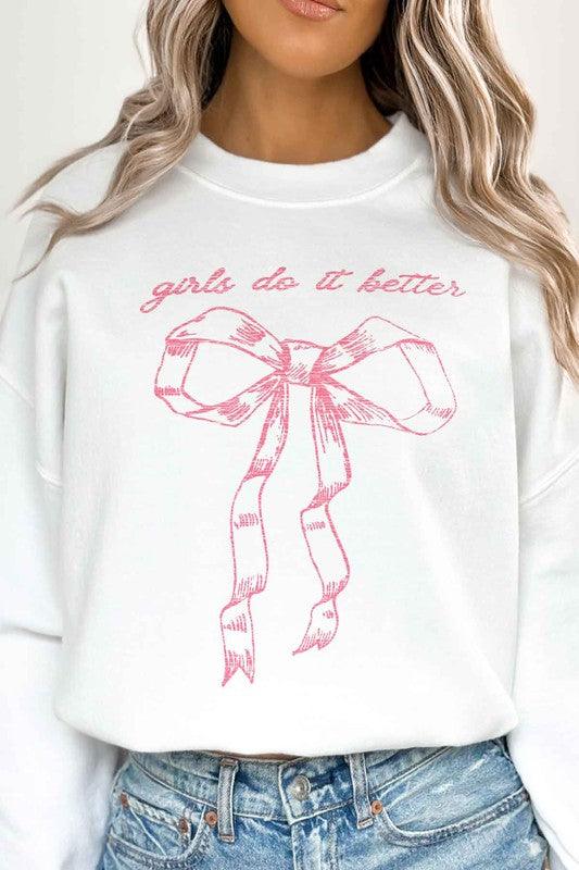 Girls Do It Better Oversized Sweatshirt - Hey Hunni LLC