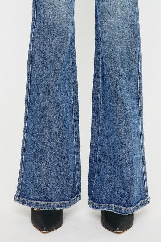 High Rise Flare Jeans - Hey Hunni LLC