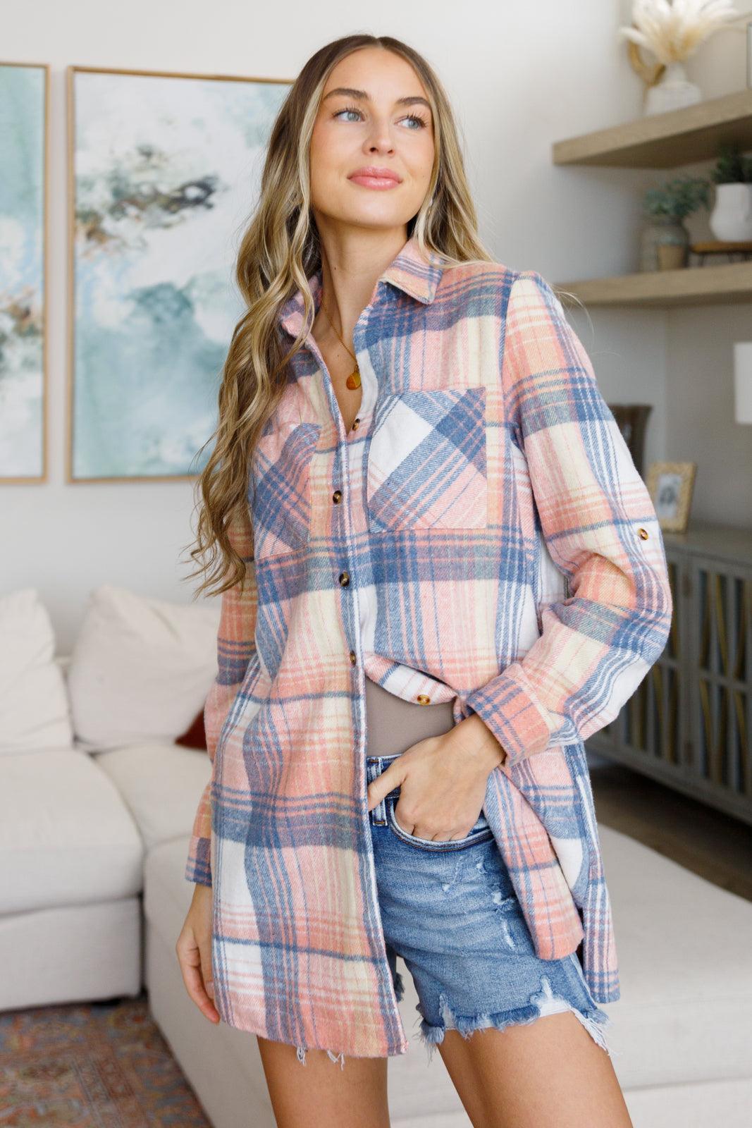 Lumber Jill Plaid Button Down - Hey Hunni LLC