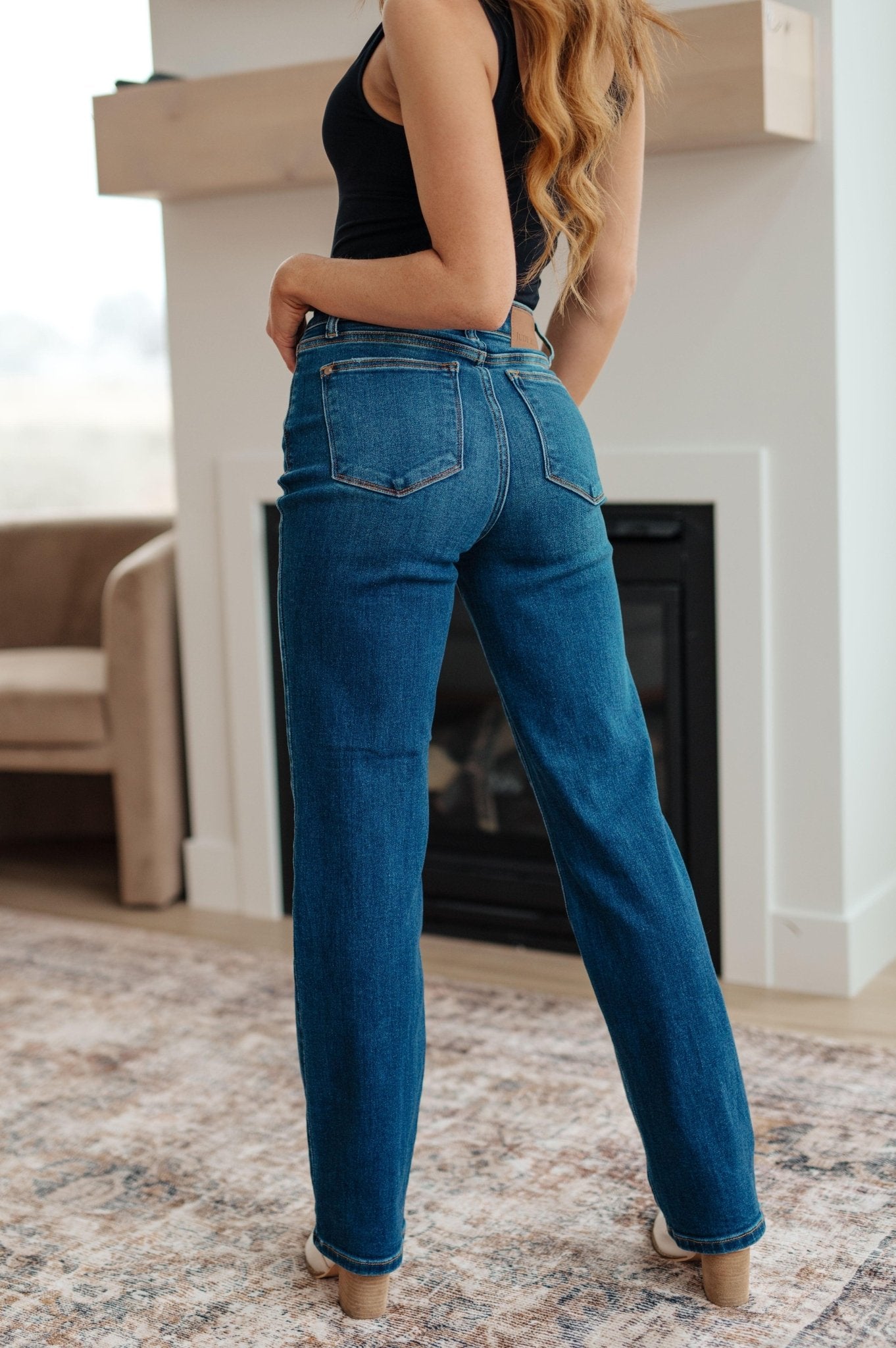 Pippa High Rise Button Fly Dad Jeans - Hey Hunni LLC